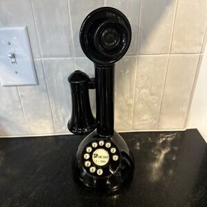 Vintage Swank The Telephone Liquor Decanter Candlestick Phone